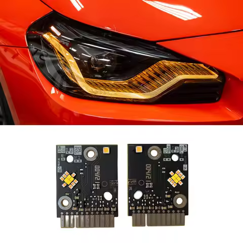 Amber Lightsource Daylight LED Boards For 2022-2024 BMW G87 M2 G42 218i 220d 220i 230i M240i M240ix 