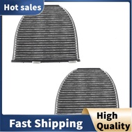 2Pcs Car Cabin Air Filter Cooling System 2128300318 2048300018 for - W204 W212 Activated Air Filter