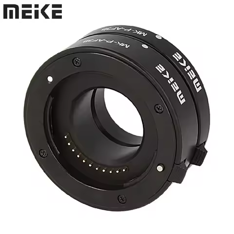 Meike Auto Focus Macro Extension Tube Ring Set 10mm 16mm for Micro 4/3 M4/3 Mount GH4 GH5 GH5 G7 E-M