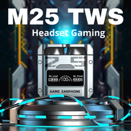 M25 TWS Wireless Headphones Bluetooth Touch Control Noise-Cancelling Stereo Waterproof Earbuds Gamin