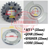 PROTON WAJA MMC TIMING GEAR/CRANK SHAFT GEAR/SPROCKET GEAR/TIMING WASHER/FLYWHEEL SENSOR PLATE/TIMIN