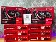 ·RX570 4gb ต่อไฟเลี้ยง 6pin การ์ดจอมือสอง As the Picture One