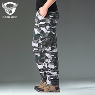 EAGLADE Tactical Cargo Pants for Men in Ca Blue S8C B02