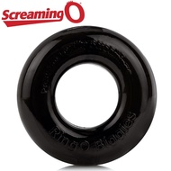 The Screaming O Ring O Biggies Cock Ring (Black) - ADULT SEX TOYS &amp; LUBRICANTS