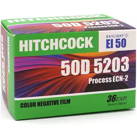 1/3/5Roll Hitchcock Color Negative Film 5203 135 Daylight 50D 36 Exposures Per Roll For Kodak M35/H3