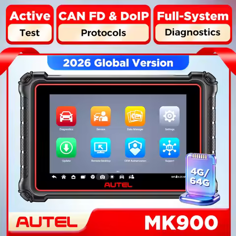 Autel Scanner MaxiCOM MK900 Bidirectional Diagnostic Tool Same as AUTEL MK900BT MK900-BT MX900 Diagn
