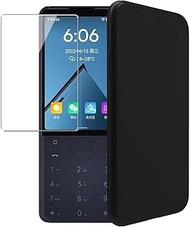 Case for Xiaomi Duoqin F22 Pro + Glass Screen Protector Tempered Film - Transparent Silicone Soft Fl