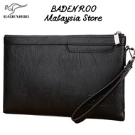 BADENROO Men Wallet Clutch Bag Man Leather Kangaroo Wallet Dompet Kulit Lelaki Beg Tangan Beg Duit L