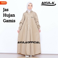 AKULA GAMIS RAINCOAT, Best Women's RAINCOAT By AKULA Anti-Seepage Mocca