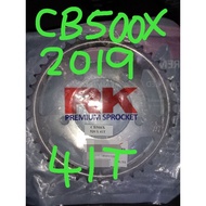 RK REAR SPROCKET HONDA CB500X 2019 (SIZE 520X41T)