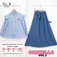 Daniella Vol 2 Skirt Set PGJ3 Kids Top Cotton Haruka Skirt Cringkle