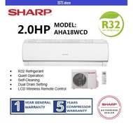 Sharp 2.0HP NON INVERTER Air Conditioner AHA18WCD / AUA18WCD Aircond