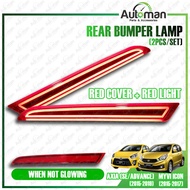 Perodua Axia 2015-2019 Myvi Icon 2015-2017 LED Rear Bumper LED Brake Lamp Reflector Light Warning Li