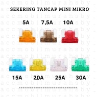 UNIQUE Price 1PCS DX MICRO MICRO Plug Fuse Small Mini Car Plug Fuse MICROmini Size