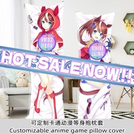 Customized Horse Racing Girl Pillowcase East China Sea Emperor Silent Suzuka Game Anime Peripheral Long Body Pillowcase 04