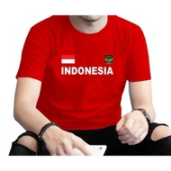 MERAH Red and White My Indonesian Birthday Buju Thick T-Shirt Ksos Bestseller Laos Oversize 17 Augus