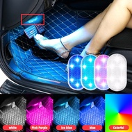 Car Led Ambient Light Usb Rechargeable Led Light Indoor Lighting Light Armrest Box Trunk Switch Touch Lamp Reading Lamp