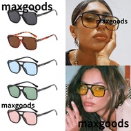MAXGOODS1 70s Sun Glasses, Retro Style Vintage Square Sunglasses, Fashion Summer UV400 Protection Sh
