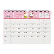 (特價清貨) Japan Sanrio - Hello Kitty 日版 家居 A4 壁掛 月曆 行事曆 掛牆 日曆 2021 年曆 (日本假期) kitty 凱蒂貓 KT 吉蒂貓