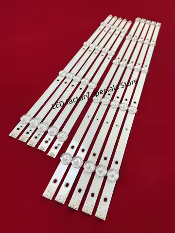 5/7Sets NEW LED Backlight Strip 9 Lamp CEJJ-LB550Z-9S1P-M3030-K-4 For 55"TV 55pug6513 55pug6513/78 5