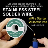 Stainless Steel Solder Wire for Lighter Welding Universal Rosin Core Low Temperature Solder Copper N