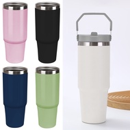 890ml 304 Stainless Steel Handheld Tumbler Bottle Insulated Vacuum Hot &Cold Cup