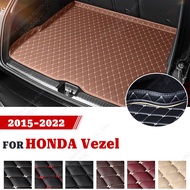 Car Trunk Mat For HONDA Vezel 2015 2016 2017 2018 2019 2020 2021 2022 Custom Car Accessories Auto Interior Decoration