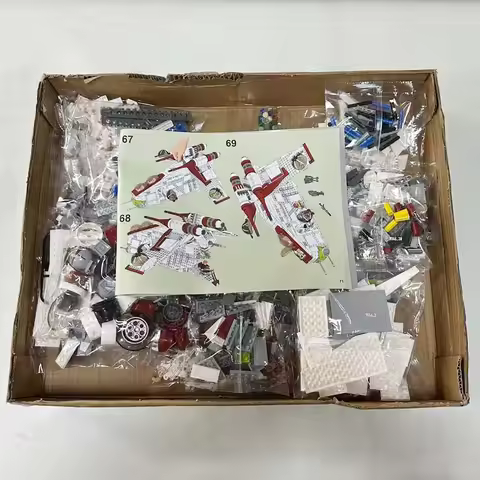 1175pcs Compatible With 05041 Republic Dropship Gunship Building Blocks 75021 Bricks Children Christ
