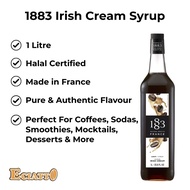 1883 MAISON ROUTIN 1883 Irish Cream Syrup For Coffee Halal Cordial Syrup Ding Fong Air Kordial Monin