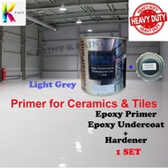 Epoxy Primer / EPOXY undercoat ( 1L ) TILES &amp; CERAMIC HEAVY DUTY PRIMER FLOOR