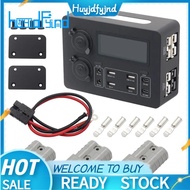 Car USB Charging Hub USB Charging Hub withLED Light & Type C Port USB Charging Hub Charging Hub with