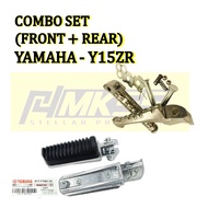YAMAHA FOOTREST FRONT / REAR Y15 Y15ZR Y15Z V1 V2 Y150/FZ150 I FI FZ150I FRONT REAR FOOTREST PEMIJAK