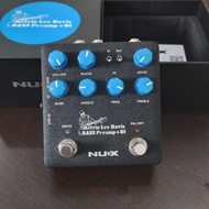Nux NBP 5 Melvin Lee Davis bass Preamp/EQ effects overdrive compressor/In Box guitar bass pre amp