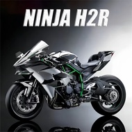 KAWASAKI H2R Motorcycle Alloy Figurine Diecast Toy Model