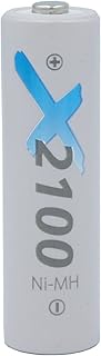 XCell Basic X2100 Micro AAA Battery (Height 50.5 mm, Diameter 14.5 mm, Voltage 1.2 V, Weight 27.5 g,