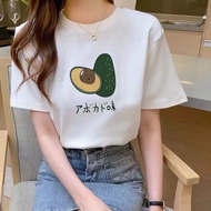 All-Match Short-Sleeved T-Shirt Women Loose Korean Version 2025 Summer New Style White T-Shirt Women