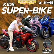 [CEOTOYS] Motor Elektrik Budak Children Ride On Electric Superbike Kids Motorcycle Scooter Electric 