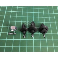 RIVET BODY COVER CLIP PIN PLASTIC COVERSET Y15ZR RS150 NVX R25 R15 Rsx VARIO CAR KERETA BUMPER INNER FRAME TRIM HOLE