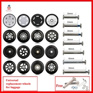 Luggage Wheels Replacement Suitcase Wheels Repair Kit Axles Deluxe Luggage Swivel Wheels Rotation Su