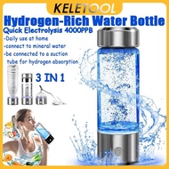 KELETOOL 420hishin Hydrogen Water Bottle Hydrogen Generator Alkaline Water Filter Hydrogen Water Bot