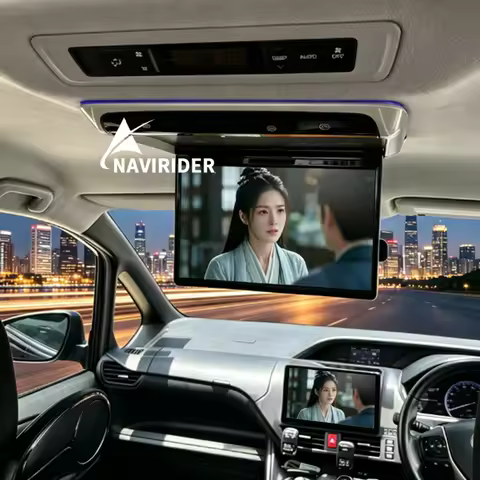Android 13 12.2" Car Ceiling Monitor Screen HD MP5 Mobil Video Multimedia 1920*1200 IPS HDMI Car LED