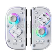 Aolion J20 for Switch 2 RGB Wireless Knight Left and Right Controller Hall Joystick bluetooth Gamepa