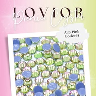 Airy Pink - Premier Crystal by Lovior | Rhinestone Hotfix Diamond High Quality Manik Batu Tampal DMC