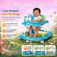 BabyStartPro Baby Walker With Adjustable Height Multifunctional Push Walker For Baby Girl With Push 