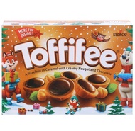 Toffifee Chrismas Hazelnut In Caramel With Creamy Nougat And Chocolate 400g.