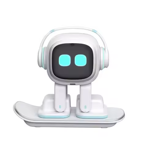 AI Desk Robot Companion | ChatGPT Enabled with Voice Commands & Dancing,Interactive AI Robot Pet wit
