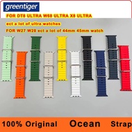 Ocean Strap 44MM 45MM 49MM For Ultra serie 8 Smartwatch X8 H11 W68 DT8 W69 hello Ultra serie 9 watch