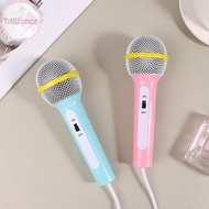 Trillionca Wired Microphone Lightweight Singing Mechine Home Kids Musical Toy Easy Use No  Portable Handheld Microphone SG