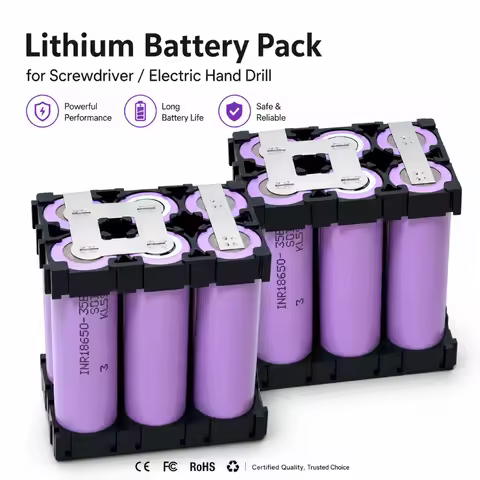 Custom 18650 35E Li Ion Battery Pack 7 4V 25 2V 3500mAh 7000mAh 2S1P 3S2P 4S1P 5S2P 6S2P Welding Ser