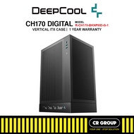 Deepcool CH170 Mesh Digital/CH170 PLUS PC Case (1Yr Warranty)